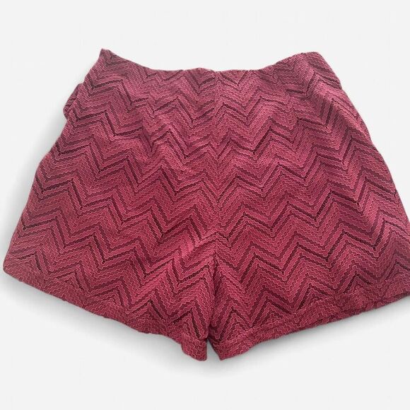 Moon River wine Lace-Up Ruffle Mini Shorts – Boho Romance whimsygoth S NWT - Picture 5 of 6